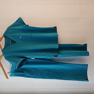 Figs Teal Women's Pants & Jumpsuit Set